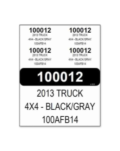 KEYper Printer Labels - Standard - Zebra